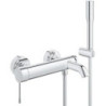 Vanová baterie GROHE Essence New se sprchovým setem 150 mm chrom 33628001