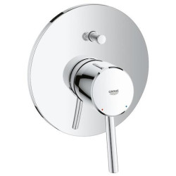 Sprchová a vanová baterie GROHE Concetto New včetně podomítkového tělesa chrom 32214001