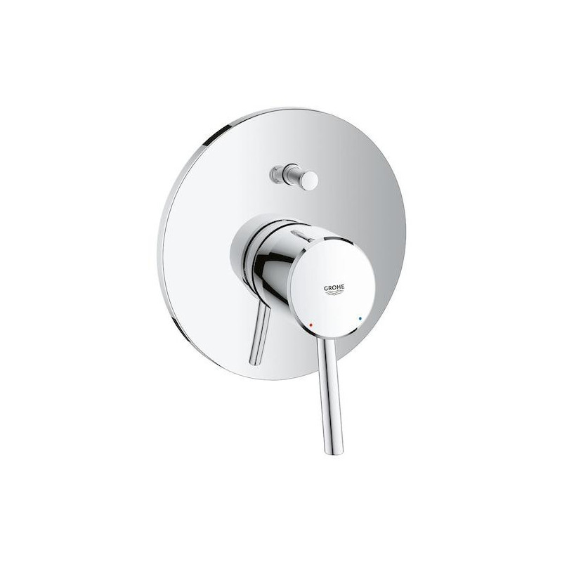 Sprchová a vanová baterie GROHE Concetto New včetně podomítkového tělesa chrom 32214001