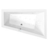 Masážní vana Polysan Triangl 180x120 cm Highline Hydro-Air akrylát pravá 20611.6010