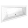 Masážní vana Polysan Triangl 180x120 cm Active Hydro-Air akrylát levá 19611.2010