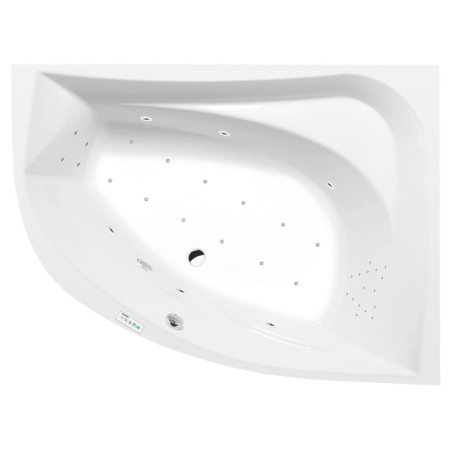 Masážní vana Polysan Tanya 160x120 cm Highline Hydro-Air akrylát pravá 66119.6010