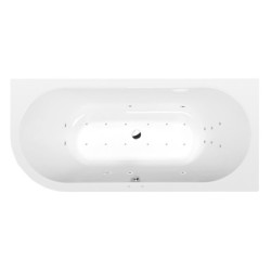 Masážní vana Polysan Viva 175x80 cm Attraction Hydro-Air akrylát pravá 78119.4010