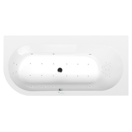 Masážní vana Polysan Astra 165x80 cm Highline Hydro-Air akrylát pravá 34611.6010