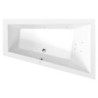 Masážní vana Polysan Triangl 180x120 cm Active Hydro akrylát pravá 20611.1010