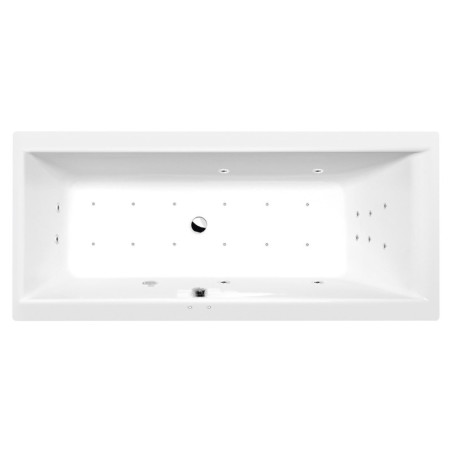 Masážní vana Polysan Cleo 180x80 cm Attraction Hydro-Air akrylát levá i pravá 95611.4010