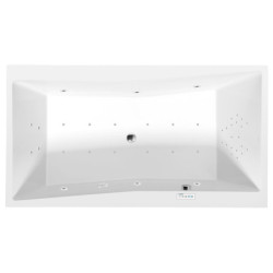 Masážní vana Polysan Quest 180x100 cm Highline Hydro-Air akrylát levá i pravá 78511.6010