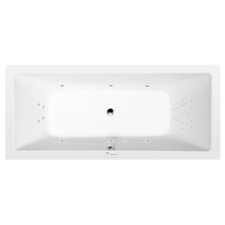 Masážní vana Polysan Krysta 180x80 cm Highline Hydro akrylát levá i pravá 71710.5010