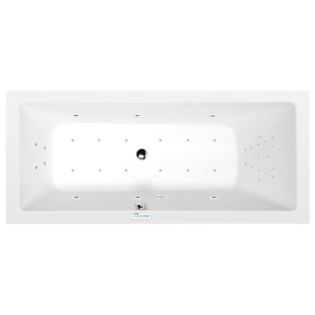 Masážní vana Polysan Mimoa 170x80 cm Highline Hydro-Air akrylát levá i pravá 71713.6010