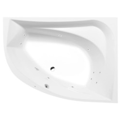 Masážní vana Polysan Tanya 160x120 cm Active Hydro akrylát pravá 66119.1010