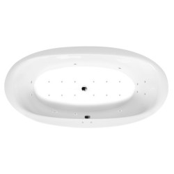 Masážní vana Polysan Stadium 190x95 cm Active Hydro-Air akrylát levá i pravá 82111.2010
