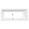 Masážní vana Polysan Cleo 180x80 cm Highline Hydro-Air akrylát levá i pravá 95611.6010
