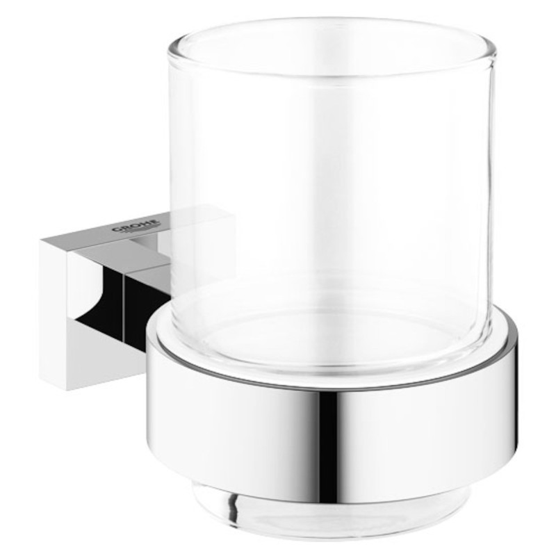 Držák skleniček GROHE Essentials Cube chrom 40755001