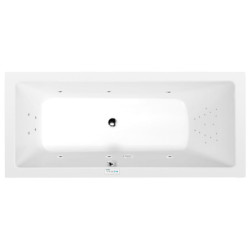 Masážní vana Polysan Mimoa 170x80 cm Highline Hydro akrylát levá i pravá 71713.5010
