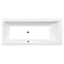 Masážní vana Polysan Cleo 180x90 cm Highline Hydro akrylát levá i pravá 13111.5010