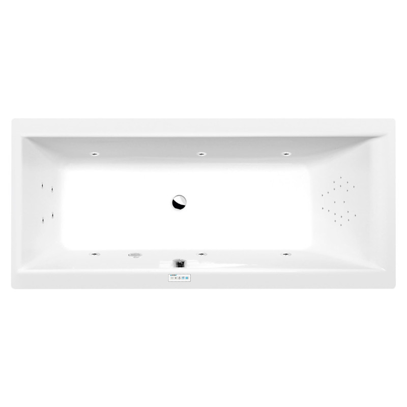 Masážní vana Polysan Cleo 180x90 cm Highline Hydro akrylát levá i pravá 13111.5010