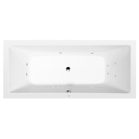 Masážní vana Polysan Krysta 180x70 cm Active Hydro akrylát levá i pravá 72906.1010