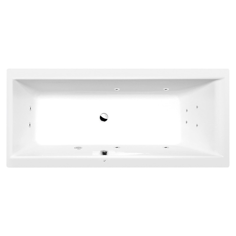 Masážní vana Polysan Cleo 180x90 cm Active Hydro akrylát levá i pravá 13111.1010