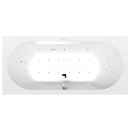 Masážní vana Polysan Levana 170x80 cm Highline Hydro-Air akrylát levá i pravá 71745.6010