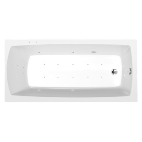 Masážní vana Polysan Lily 150x70 cm Active Hydro-Air akrylát levá i pravá 72273.2010