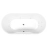 Masážní vana Polysan 180x85 cm Active Hydro akrylát levá i pravá 16611.1010