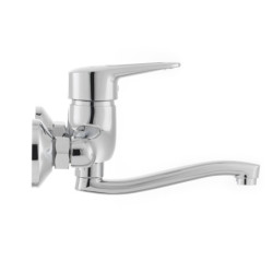Dřezová baterie Optima Lavela s otočným raménkem 150 mm chrom LA261