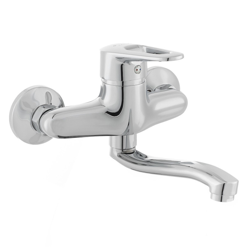 Dřezová baterie Optima Lavela s otočným raménkem 150 mm chrom LA261 Dřezová baterie Optima Lavela s otočným raménkem 150 mm chrom LA261