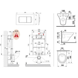Jika Tigo komplet WC pro zazdění KMPLTIGOJ