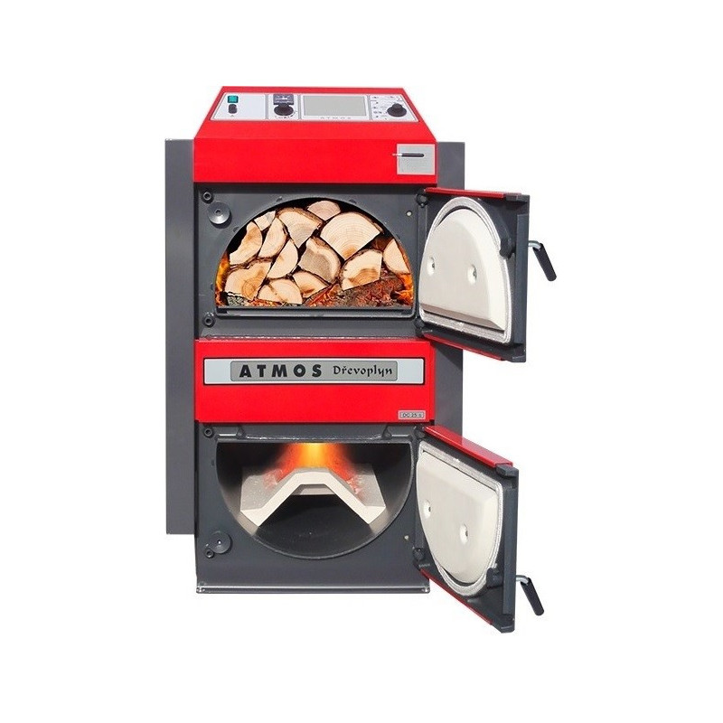 ATMOS DC 22 S kotel na dřevo 22 kW, zplyňovací ATMOS DC 22 S kotel na dřevo 22 kW, zplyňovací