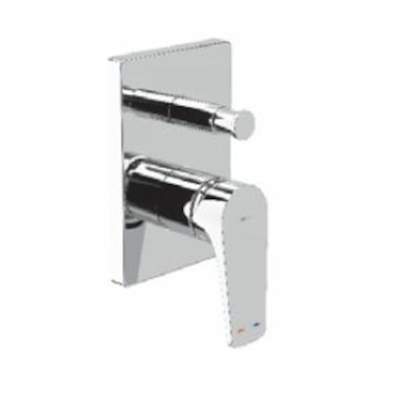 Sprchová a vanová baterie Jika Cubito bez sprchového setu chrom H3211X60040001