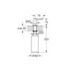 Dávkovač mýdla GROHE Contemporary chrom G40536000