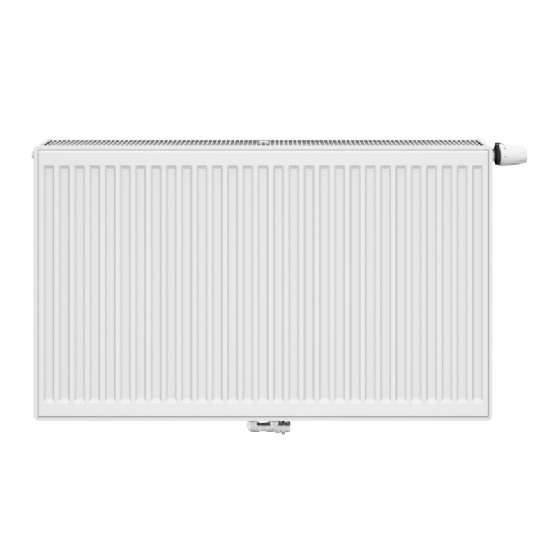 KORADO RADIK VKM8 deskový radiátor 22-500/800, pravé spodní/středové připojení, white RAL9016