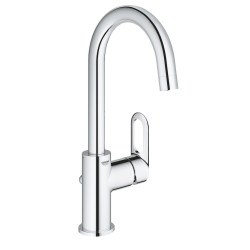 Vysoká umyvadlová baterie GROHE Loop s výpustí chrom 23763000