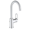 Vysoká umyvadlová baterie GROHE Loop s výpustí chrom 23763000
