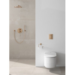Držák toaletního papíru GROHE Essentials kartáčovaný Warm Sunset G40689DL1