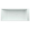 Volně stojící vana Laufen Kartell By Laufen 176x76 cm litý mramor H2223320006161