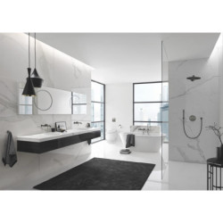 Držák toaletního papíru GROHE Essentials kartáčovaný Hard Graphite G40689AL1