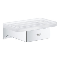 Mýdlenka GROHE Selection Cube bez držáku bílá G40806000