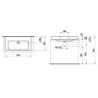 Umyvadlo Laufen Pro S 85x46 cm bez otvoru pro baterii H8169650001091