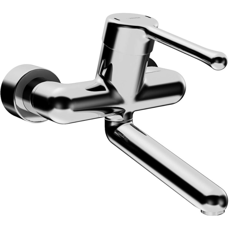 Umyvadlová baterie Hansa MEDIPRO s otočným raménkem 150 mm chrom 02552206 Umyvadlová baterie Hansa MEDIPRO s otočným raménkem 150 mm chrom 02552206