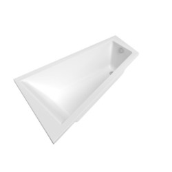 Asymetrická vana Laguna Idea Plus 160x100 cm akrylát levá ID1600LPLUS