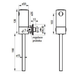 Pisoárový ventil Jika H8948270000001