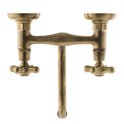 Umyvadlová baterie Paffoni Ricordi s otočným raménkem 150 mm bronz IR161BR