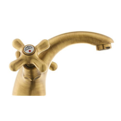 Umyvadlová baterie Paffoni Ricordi s výpustí bronz IR075BR