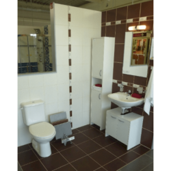 Koupelnová skříňka vysoká Multi Praxis 33,5x180,5x25,5 cm bílá INCA35LP