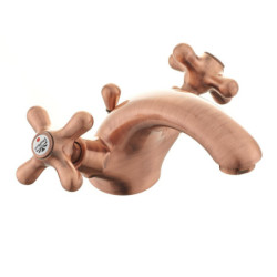 Umyvadlová baterie Paffoni Ricordi s výpustí měď IR075RM