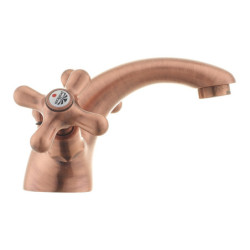 Umyvadlová baterie Paffoni Ricordi s výpustí měď IR075RM