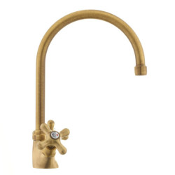 Dřezová baterie Paffoni Ricordi s otočným raménkem bronz IR180BR