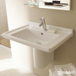 Umyvadlo Duravit Starck 3 70x49 cm otvor pro baterii, s přepade 0304700000
