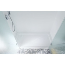 Sprchová vanička obdélníková Kaldewei Superplan 100x90 cm smaltovaná ocel alpská bílá 430400013001